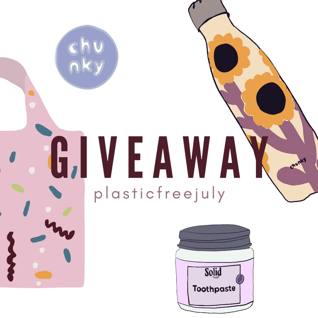 Giveaway / Win some great goodies this #plasticfreejuly